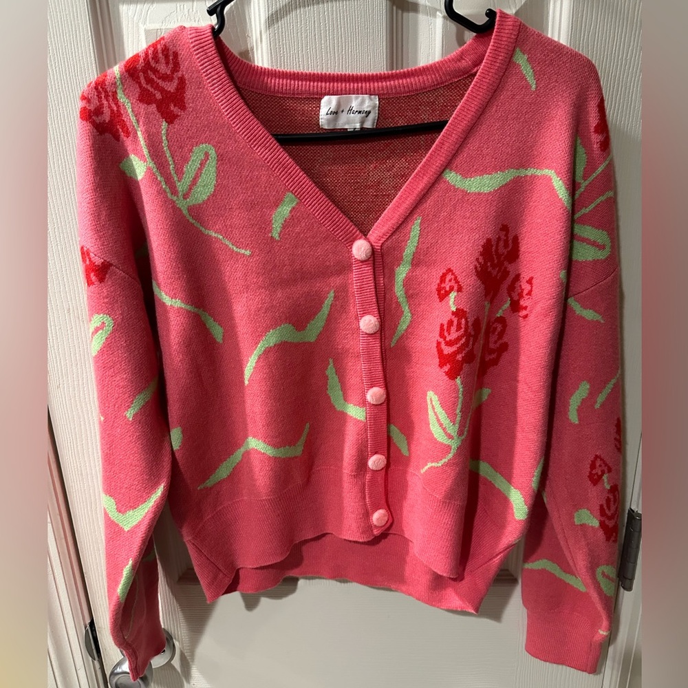 Love+Harmony Pink Sweater